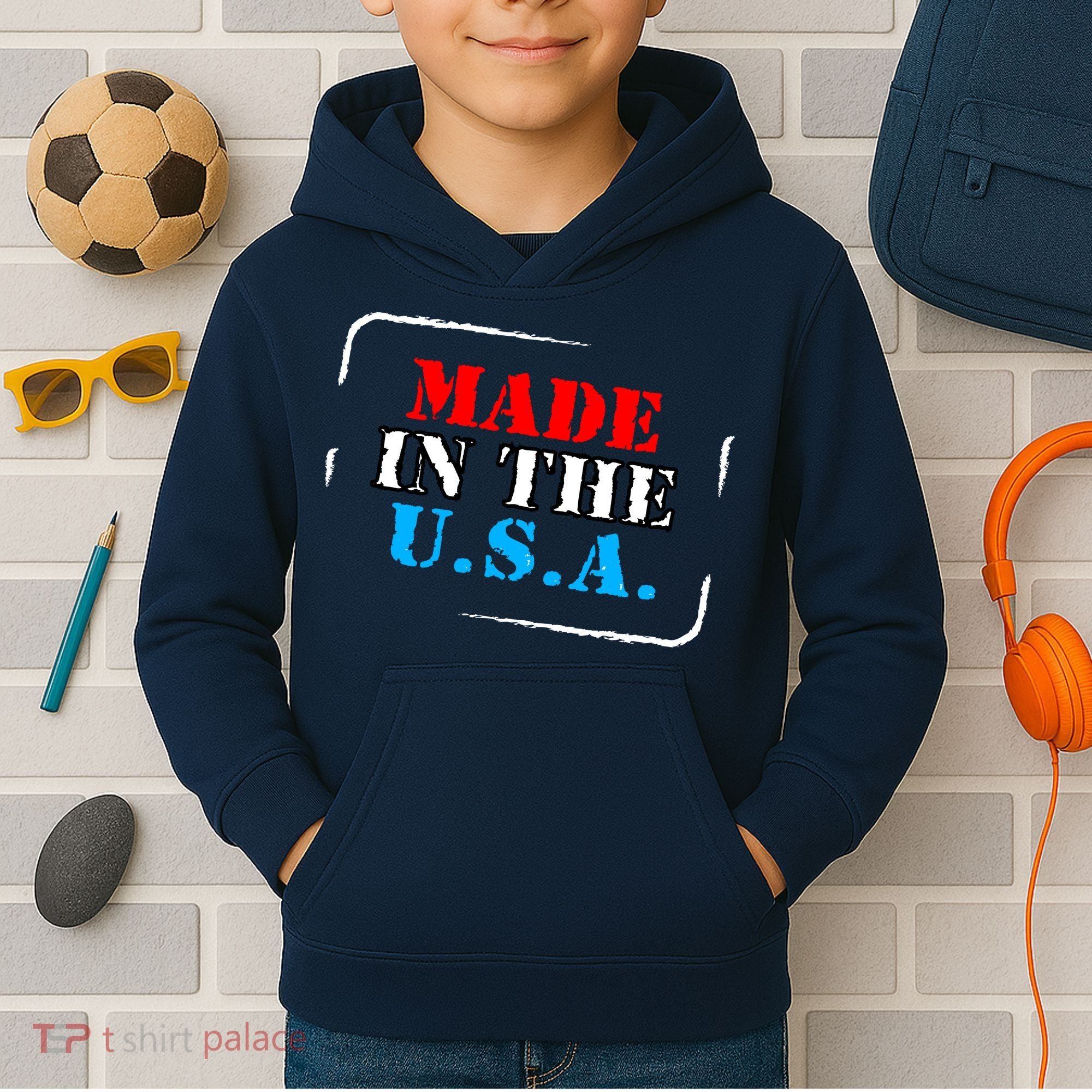 Made In The USA Kids Hoodie