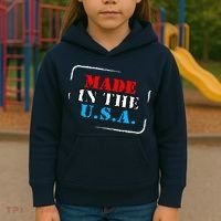 Made In The USA Kids Hoodie thumb 3