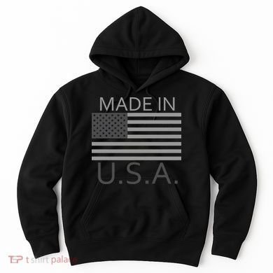 Made In USA Gray Style Hoodie