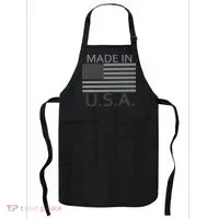 Made In USA Gray Style Apron thumb 0