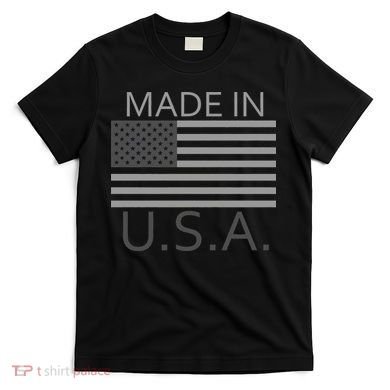 Made In USA Gray Style T-Shirt