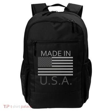 Made In USA Gray Style Backpack
