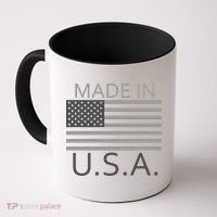 Made In USA Gray Style Coffee Mug thumb 0