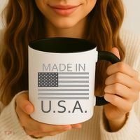 Made In USA Gray Style Coffee Mug thumb 3