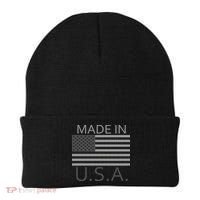 Made In USA Gray Style Beanie thumb 0