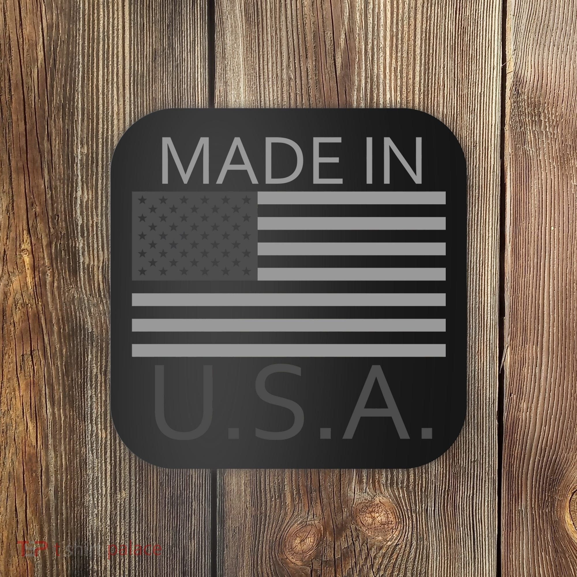 Made In USA Gray Style Coaster