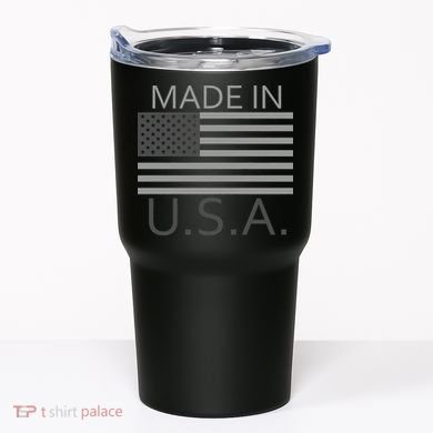 Made In USA Gray Style Tumbler