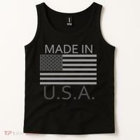 Made In USA Gray Style Tank Top thumb 2