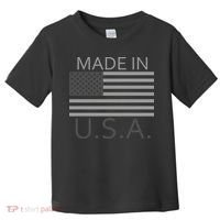 Made In USA Gray Style Toddler T-Shirt thumb 0