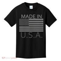 Made In USA Gray Style Kids T-Shirt thumb 0