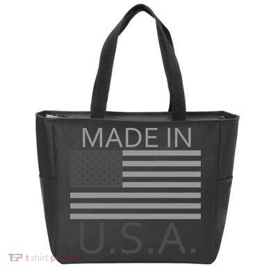 Made In USA Gray Style Bag