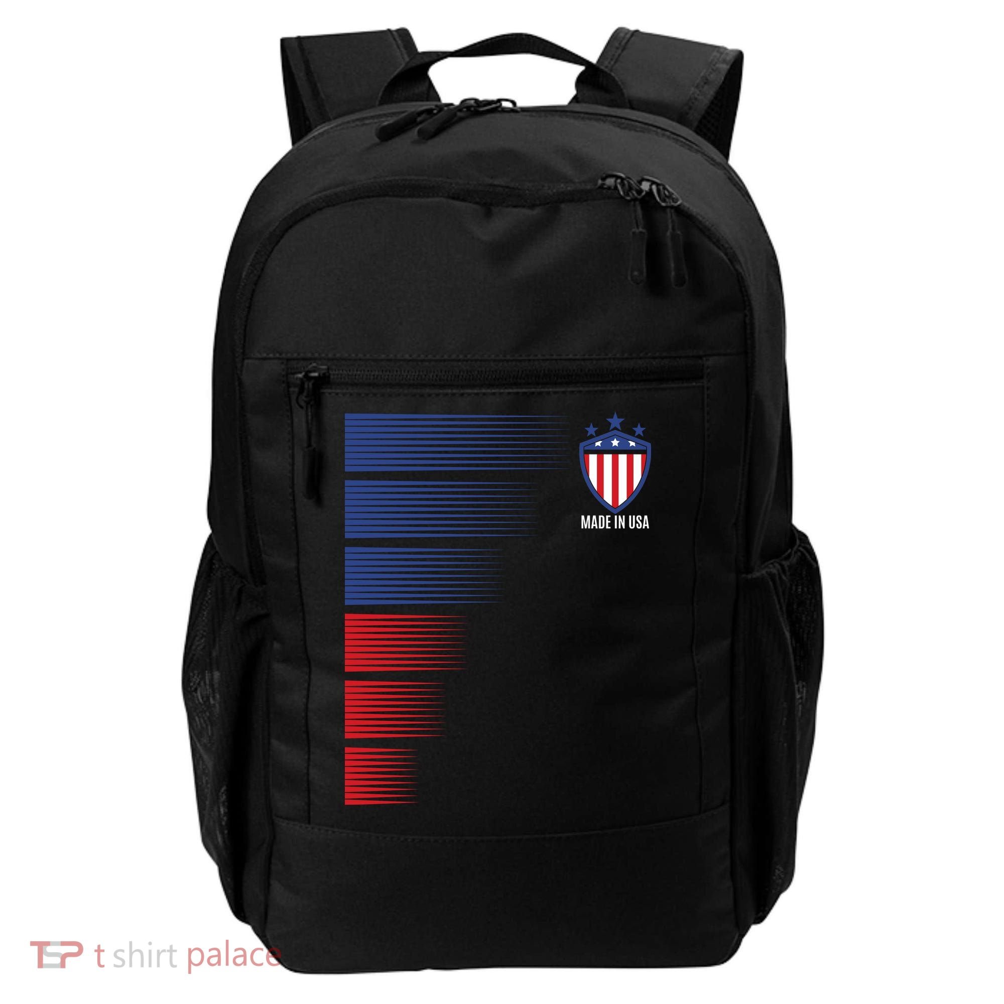 Made In USA Soccer Team Flag Backpack