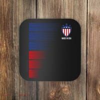 Made In USA Soccer Team Flag Coaster thumb 0