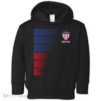 Made In USA Soccer Team Flag Toddler Hoodie thumb 0