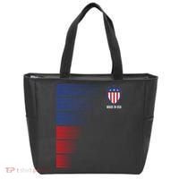 Made In USA Soccer Team Flag Tote Bag thumb 0