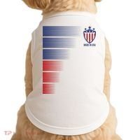 Made In USA Soccer Team Flag Doggie Tank thumb 0