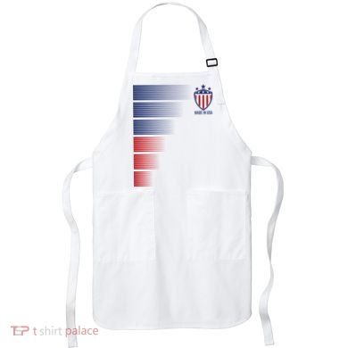 Made In USA Soccer Team Flag Apron