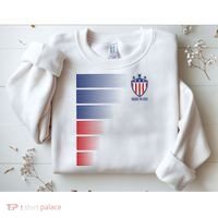 Made In USA Soccer Team Flag Sweatshirt thumb 2