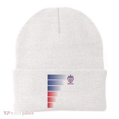 Made In USA Soccer Team Flag Beanie