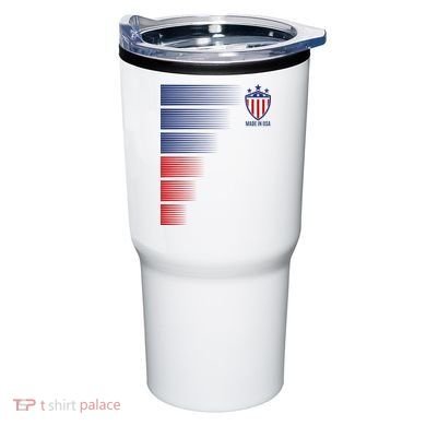 Made In USA Soccer Team Flag Tumbler