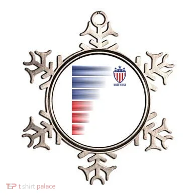 Made In USA Soccer Team Flag Ornament