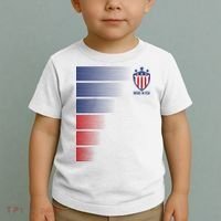 Made In USA Soccer Team Flag Toddler T-Shirt thumb 2