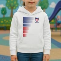Made In USA Soccer Team Flag Kids Hoodie thumb 3