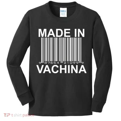 Made In Vachina Kids Long Sleeve Shirt