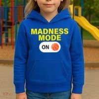 Madness Mode ON Kids Hoodie thumb 3