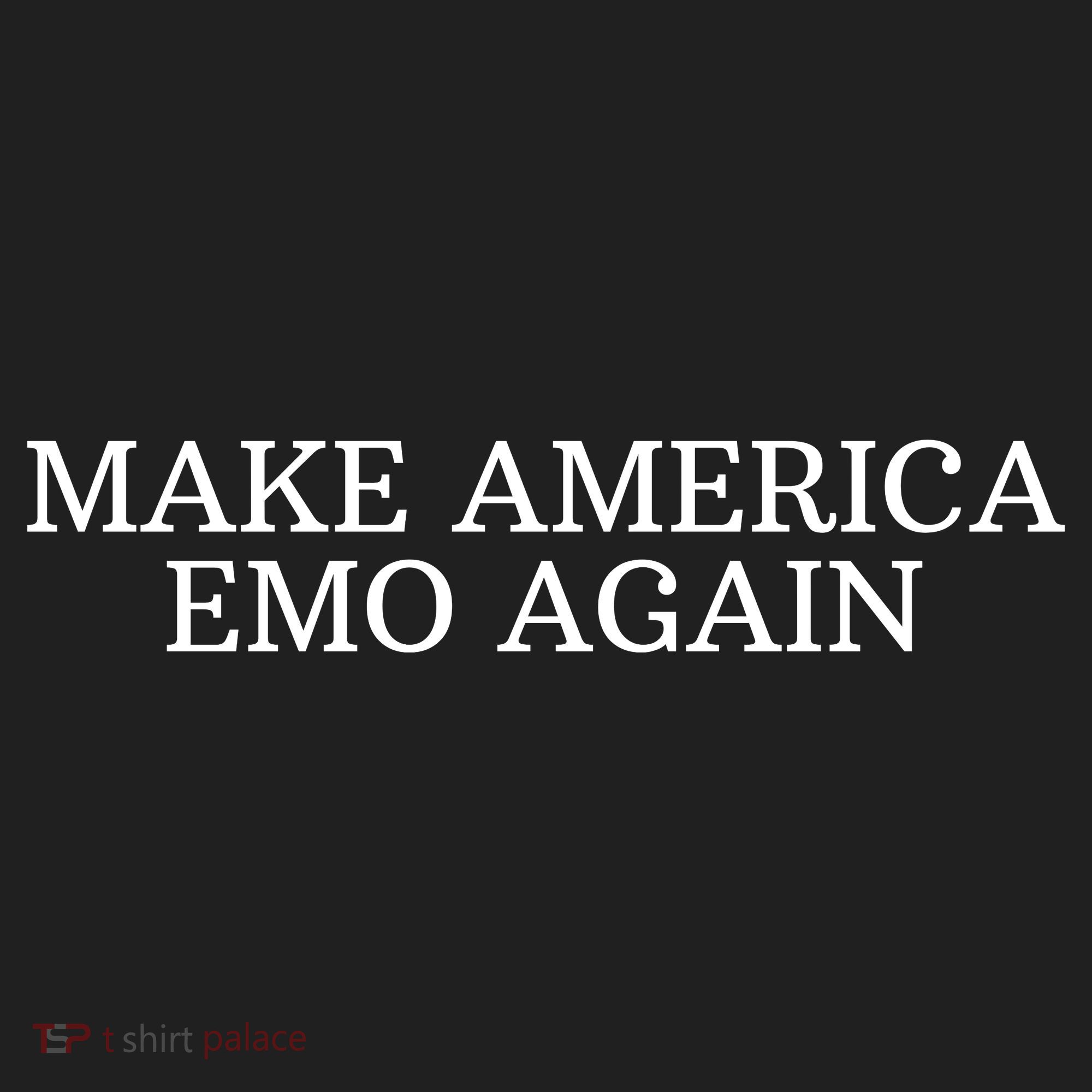 Make America Emo Again Funny America Emo Women's Sweatshirt
