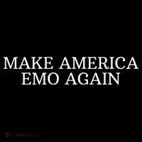 Make America Emo Again Funny America Emo Long Sleeve Shirt thumb 2