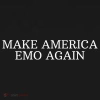 Make America Emo Again Funny America Emo T-Shirt thumb 7