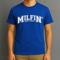 Milfin AinT Easy Funny Retro Hot Mom Saying MotherS Day Funny Gift T-Shirt thumb 3