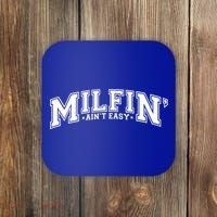 Milfin AinT Easy Funny Retro Hot Mom Saying MotherS Day Funny Gift Coaster thumb 0