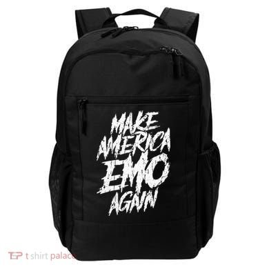 Make America Emo Again Emo Culture Backpack