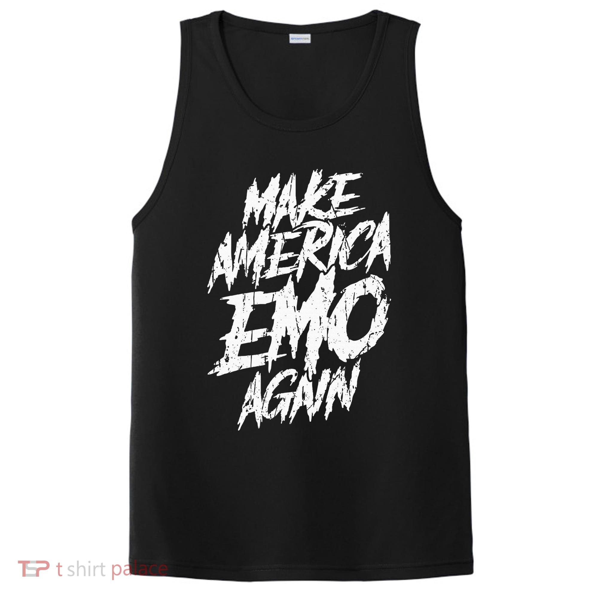 Make America Emo Again Emo Culture PosiCharge Competitor Tank