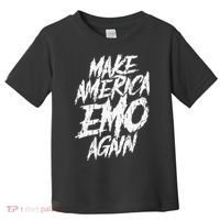 Make America Emo Again Emo Culture Toddler T-Shirt thumb 0