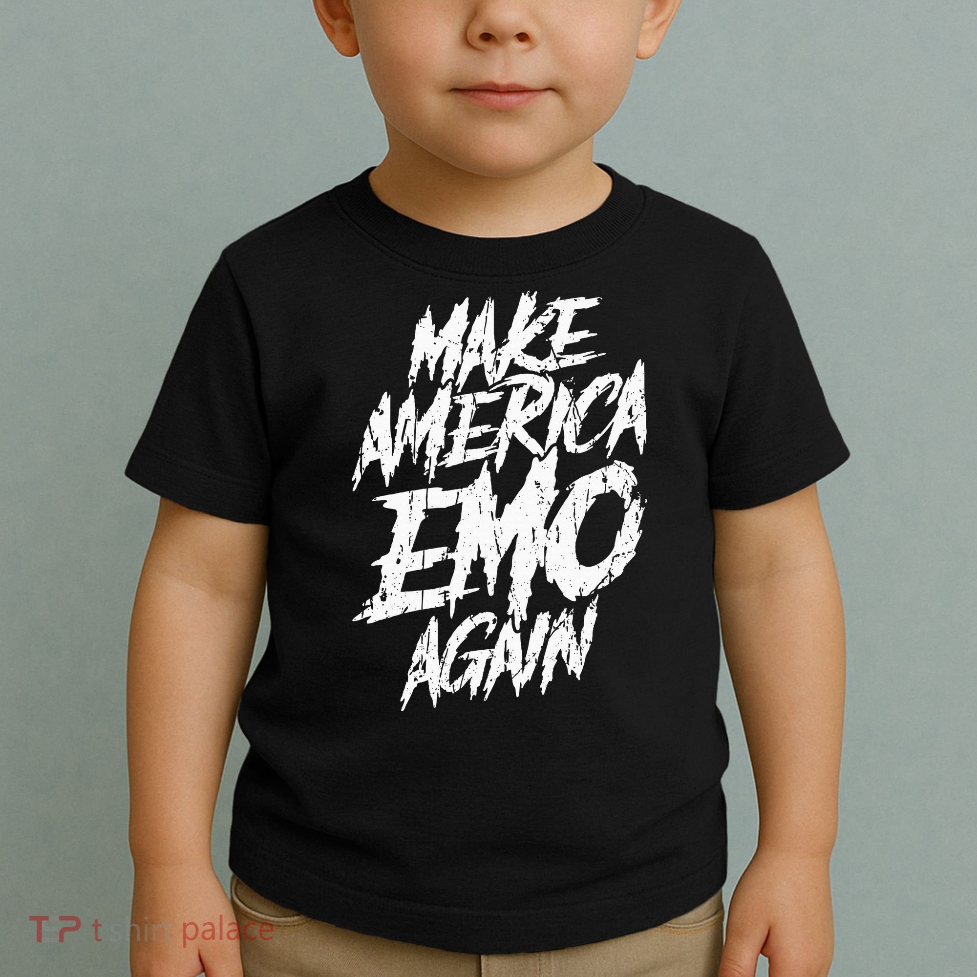 Make America Emo Again Emo Culture Toddler T-Shirt