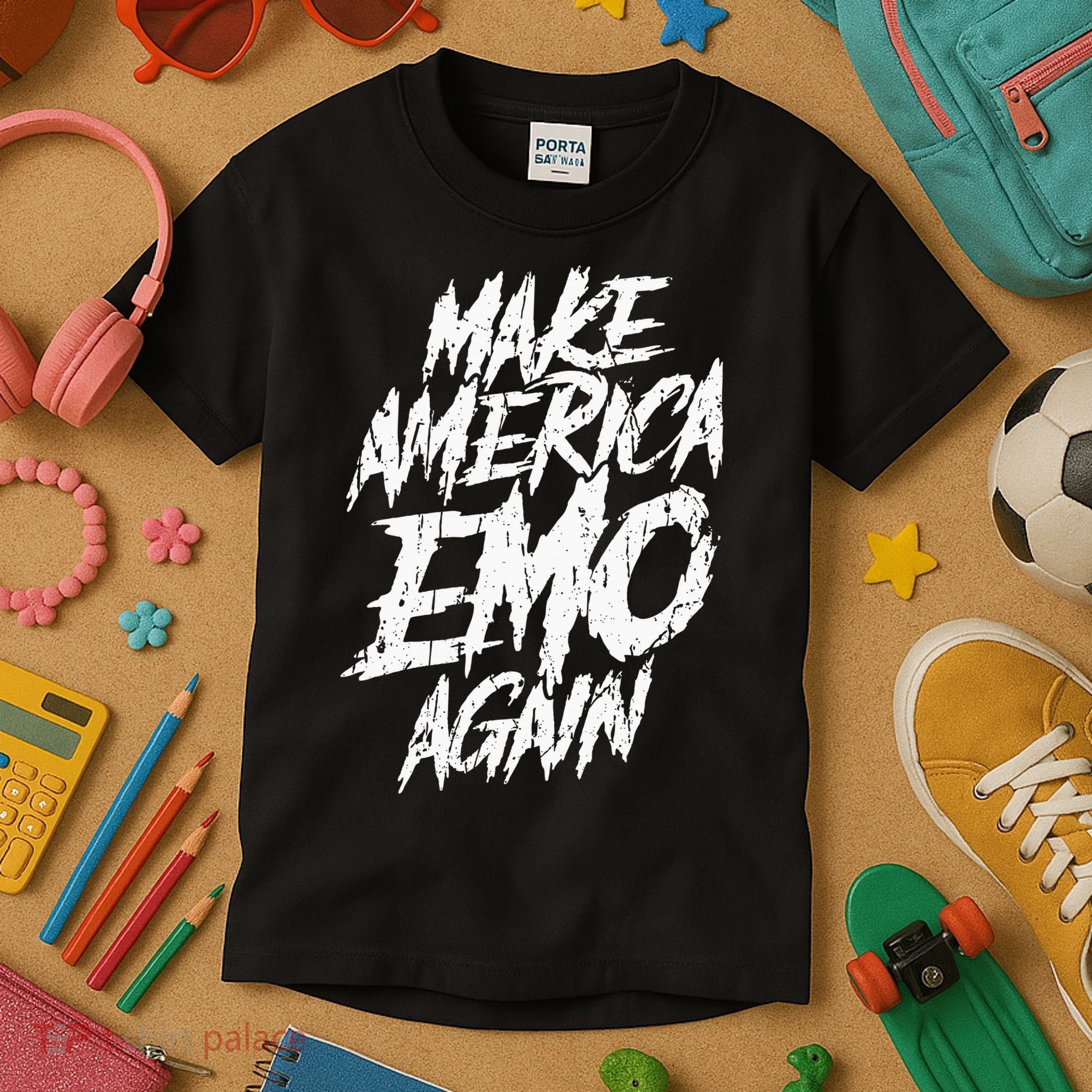 Make America Emo Again Emo Culture Kids T-Shirt