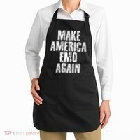 Make America Emo Again Funny Goth Us Apron thumb 2
