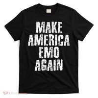 Make America Emo Again Funny Goth Us T-Shirt thumb 0