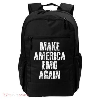 Make America Emo Again Funny Goth Us Backpack