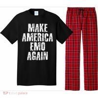 Make America Emo Again Funny Goth Us Pajama Set thumb 0