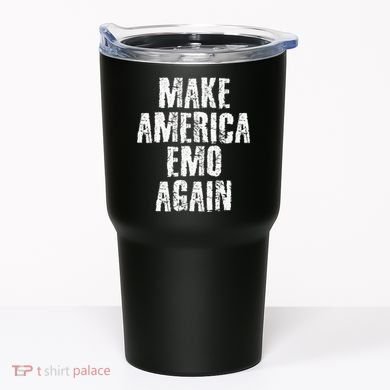 Make America Emo Again Funny Goth Us Tumbler