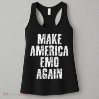 Make America Emo Again Funny Goth Us Women's Tank Top thumb 3