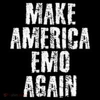 Make America Emo Again Funny Goth Us Tank Top thumb 6