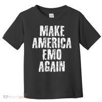 Make America Emo Again Funny Goth Us Toddler T-Shirt thumb 0