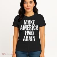 Make America Emo Again Funny Goth Us Women's T-Shirt thumb 4
