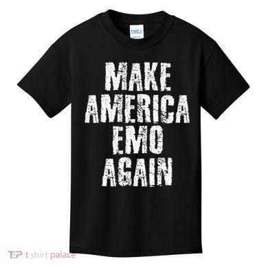 Make America Emo Again Funny Goth Us Kids T-Shirt