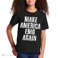 Make America Emo Again Funny Goth Us Kids T-Shirt thumb 2